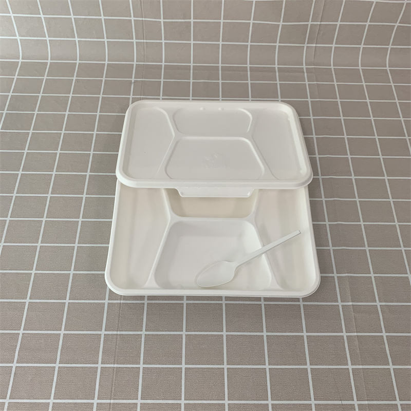 papierpulp lade met 4 compartimenten